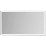 Resim Novahub Araba Vizörü Makyaj Aynası, Kozmetik Type2, Paslanmaz Çelik, Güneş Gölgelendirici, 150x80mm, Gümüş 