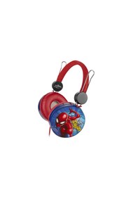 Resim Volkano Marvel Spıderman Kablolu Kulaklık Çocuk Kulaklığı Lisanslı Hediye Stıckerlı MV 