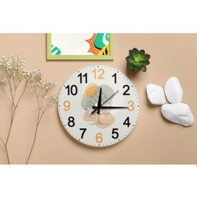 Resim Pozitif Enerji Temalı Dreamcatcher Duvar Saati Sessiz Mekanizmalı Mdf Duvar Saati Kahverengi 