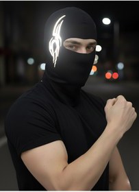 Resim iyzi Unisex Kar Maskesi Balaklava Reflektörlü nefes alabilen Motorcu Maskesi- 
