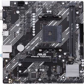 Resim Asus Prıme A520M-K Amd A520 Am4 DDR4 4400 Hdmı Vga M2 Usb3.2 Matx(Prıme A520M-K) Anakart 
