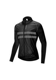 Resim Suntek Rüzgar Geçirmez Bisiklet Uzun Kollu Sürme Ceketi Yol L Çok Renkli 