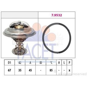 Resim Facet 7.8989 Termostat 82 C Dıscovery 4 L319 09 18 Range Rover Iv L405 12 Range Rover Sport I L320 09 13 Range Rover Sp 
