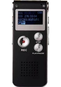 Resim N28 Profesyonel Dijital Ses Kaydedici - 8gb Hafıza, 50+ Saat Kayıt, Yüksek Kaliteli Ses, Şarj Edilebilir, Taşınabilir 