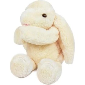 Resim Belirtilmemiş Özgüner Oyuncak Peluş Tavşan 40 cm Uzun Kulaklı Yumuşak Uyku Arkadaşı, Ponçik Sarkık Kulaklı Doldur 