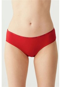 Resim U.s. Polo Assn. Kadın 5'li Yüksek Bel Slip Kırmızı-somon-ten-beyaz-siyah 001 