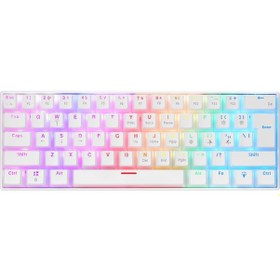 Resim Rampage Radiant K11 Mavi Switch Kablolu RGB Mekanik Oyuncu Klavye 