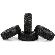 Resim Flybuy 1/10 Ölçekli Rc Arazi Aracı İçin 4x 96mm Kaya Tırmanış Lastiği - 1.9 Jant Uyumlu Lastik Seti 