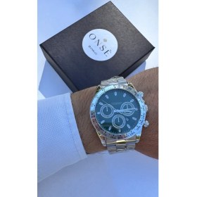 Resim Coliseum Çelik Saat Aktif Takvim Su Geçirmez 