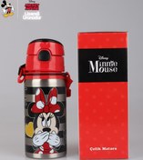 Resim MINNIE MOUSE DEKOMUS İLE LİSANSLI MINNIE MOUSE ÇELİK MATARA 500 ML 