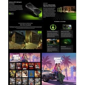 Resim Zeiron GTA-VI X32 Black Ryzen 7 5700X 32GB Ram 1TB M.2 Nvme SSD 8GB GDDR7 RTX5060 Ekran Kartı Premium Masaüstü Bilgisayar 