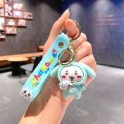 Resim OEMG Çizgi Film Animasyon Stitch Serisi Yumuşak Kauçuk Anahtarlık Bebek Çantası Kolye Anahtarlık Küçük Hediye (Yurt Dışından) 