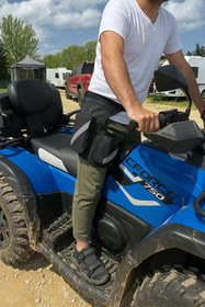 Resim HALL BREATHE Su geçirmez reflektörlü ayarlanabilir bel çantası, outdoor ve yürüyüş için ideal 