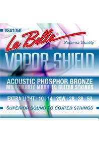 Resim La Bella Lb-vsa1050 Akustik Gitar Teli Vapor Shield Oksitlenm 