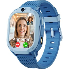 Resim Spovan Safebell Görüntülü Görüşme GPS 4G Güvenli Akıllı Çocuk Saati 