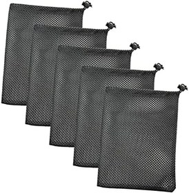 Resim HANABASS 15adet Dayanıklı Polyester Torba Çok Amaçlı Depolama Çantası Yırtılmaya Karşı Dirençli Golf Topları Ve Diğer Spor Eşyaları Için Uygun Boyutunda 