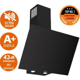 Resim Ferre Fryart & Silentart Gento Ultra Sessiz Siyah Ankastre Set (D077-SA + QEP63CS + ED075-WFA Wok) 