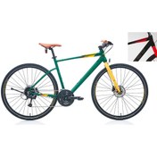 Resim Carraro Sportive 328 480h 28" 27-v Hd Mat Siyah-kırmızı Trekking Bisikleti 