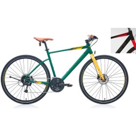 Resim Carraro Sportive 328 480h 28" 27-v Hd Mat Siyah-kırmızı Trekking Bisikleti 
