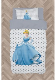 Resim Mekta Home Bebek Ve Çocuk Odası Puantiyeli Prenses Kız Desenli Nevresim Takımı 