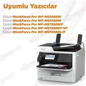 Resim Epson Workforce Pro Wf-m5799rdwf Uyumlu Kartuş / T9661xxl 