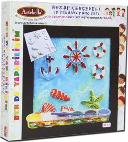 Resim 3d-11 Artebella Seramik Pano Boyama 20x20 Cm 