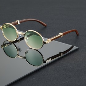 Resim 1 Çift Vintage Yuvarlak Gözlük - Kaplumbağa Kabuğu Desenli Kahverengi Detaylı Yuvarlak Olmayan Çerçeve Moda Gözlüğü, Erkek ve Kadınlar İçin Günlük ve Resmi Etkinliklerde Kullanılan Gözlük Değil 