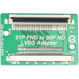 Resim LCD PANEL FLEXİ REPAİR KART 51P FHD TO 30P HD LVDS ADAPTER SAM FHD TO SAM HD 