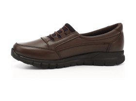 Resim Gönderi(R) Gönderi R Kadın Kahverengi Dolgu Taban Hakiki Deri Comfort Ayakkabı Ddza77542210 Kahverengi 