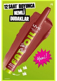 Resim Nyx Professional Makeup Fat Oil Slick Click Parlatıcı Dudak Balmı 04 