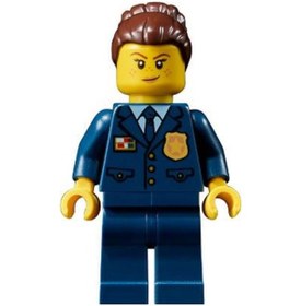Resim Lego Minifigür City Police Officer Female Twn406 