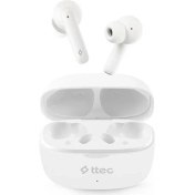Resim Ttec Airbeat Pro Anc Gerçek Kablosuz Tws Bluetooth Kulaklık Beyaz 2KM154 
