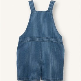Resim Defacto Erkek Bebek Çizgili Jean Tulum H5357a526hsnm28 Mavi-nm28 