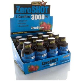 Resim Zero Shot 60 Ml 3000Mg L-Carnitine 12 Adet - Ücretsiz Kargo 