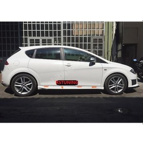 Resim Seat Leon Mk2 Marşpiyel -aero- Fiber Boyasız 