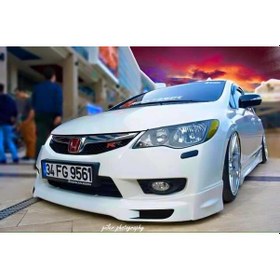 Resim Honda Civic Fd6 Makyajlı Ön Ek Plastik 