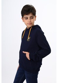 Resim Toontoy Kids Toontoy Erkek Çocuk Baskılı Sweatshirt Lacivert 