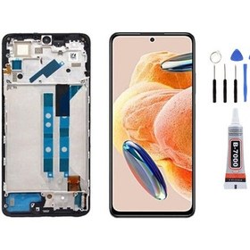 Resim Xiaomi Redmi Note 12 Pro 4g Çıtalı Ekran Lcd Dokunmatik Tamir Seti Ve Yapıştırıcı Yanında Yedcom 