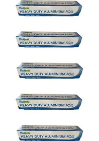 Resim Burpak Heavy Duty Ağır Hizmet Tipi Alüminyum Folyo - 45 Cm. X 100 Metre - 18 Mikron - 5 Paket 