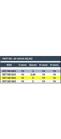 Resim 4mm Havşa Bıçağı 