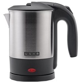 Resim Usha 1 litre 1350 Watts Electric Kettle, EK 3710 with Dry Boil Protection, Auto Cut Off Feature 