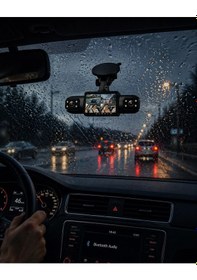 Resim Full Hd Araç İçi Kamera Geniş Açılı Lens Ve Çok Kanallı Kayıt 1 