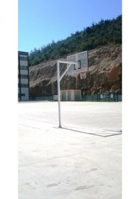 Resim Adelinspor Basketbol Potası Hidrolik Çember 105x180 15 MM Cam 