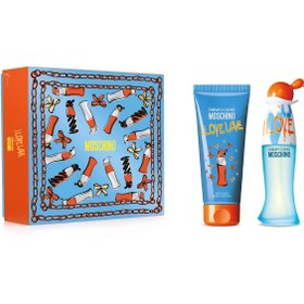 Resim Moschino Moshino I Love Love EDT Set (50ML Parfüm+100ML Vücut Losyonu) 