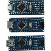 Resim Nano V3.0 CH340G Yükseltilmiş Arduino Kartı - Resmi Sürümle Uyumlu, Atmega328P-AU Mikrokontrolcü, USB & Harici Güç Kaynağı, 12 Dijital Port, 8 Analog Giriş, TTL Seri Portlar, DIY Projeleri & Etkileşimli Çalışmalar İçin İdeal 
