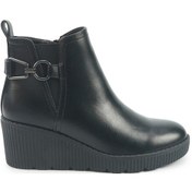 Resim Polaris 326080.z 5pr Siyah Kadın Dolgu Topuk Bot 000000000102054709 Siyah 