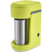 Resim Karaca Mono Personal Filtre Kahve Makinesi ve Inox Kişisel Termo Hediyeli Lime Green 