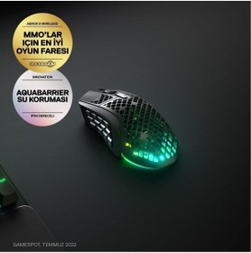 Resim SteelSeries Aerox 9 Rgb Kablosuz Gaming Mouse 