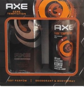 Resim Axe Dark Temptation Erkek Parfüm EDT 50 ML + Dark Temptation Deodorant Sprey 150 ML 