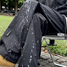 Resim Erkek Kalın Sıcak Kayak Pantolonu - Büzgülü Bel ve Manşetli Ağır Hizmet Tipi Kışlık Kayak Pantolonu, Kayak, Yürüyüş ve Kamp için Hafif Termal Yalıtım 